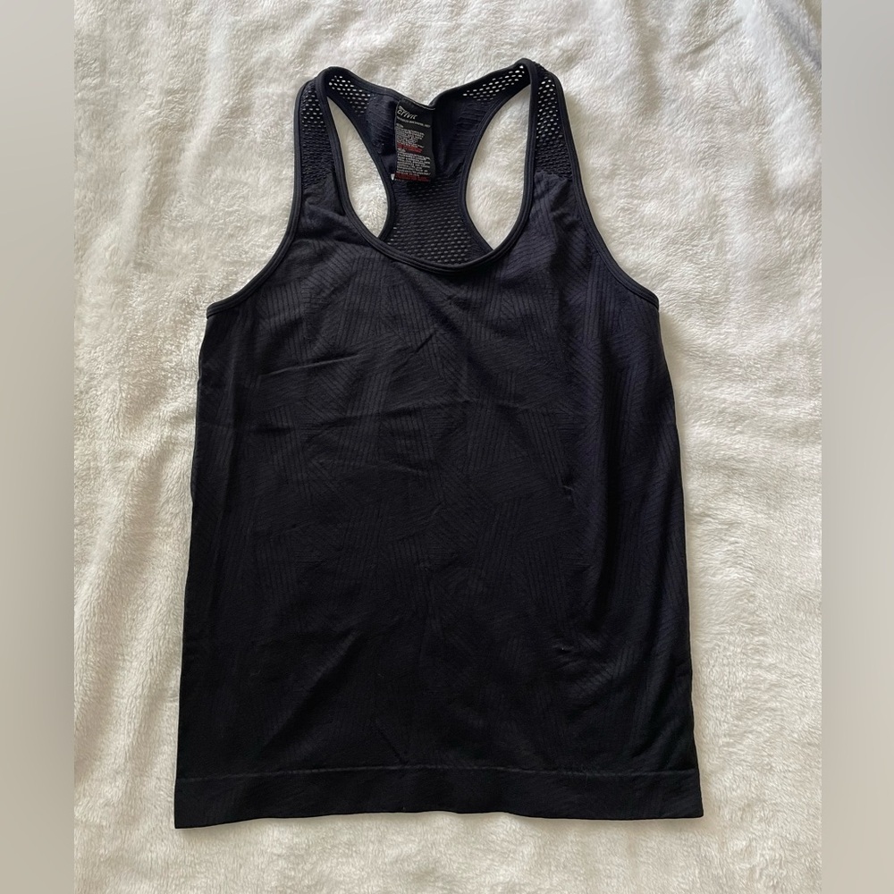 Crivit XS/S Black Racerback Tank Top
